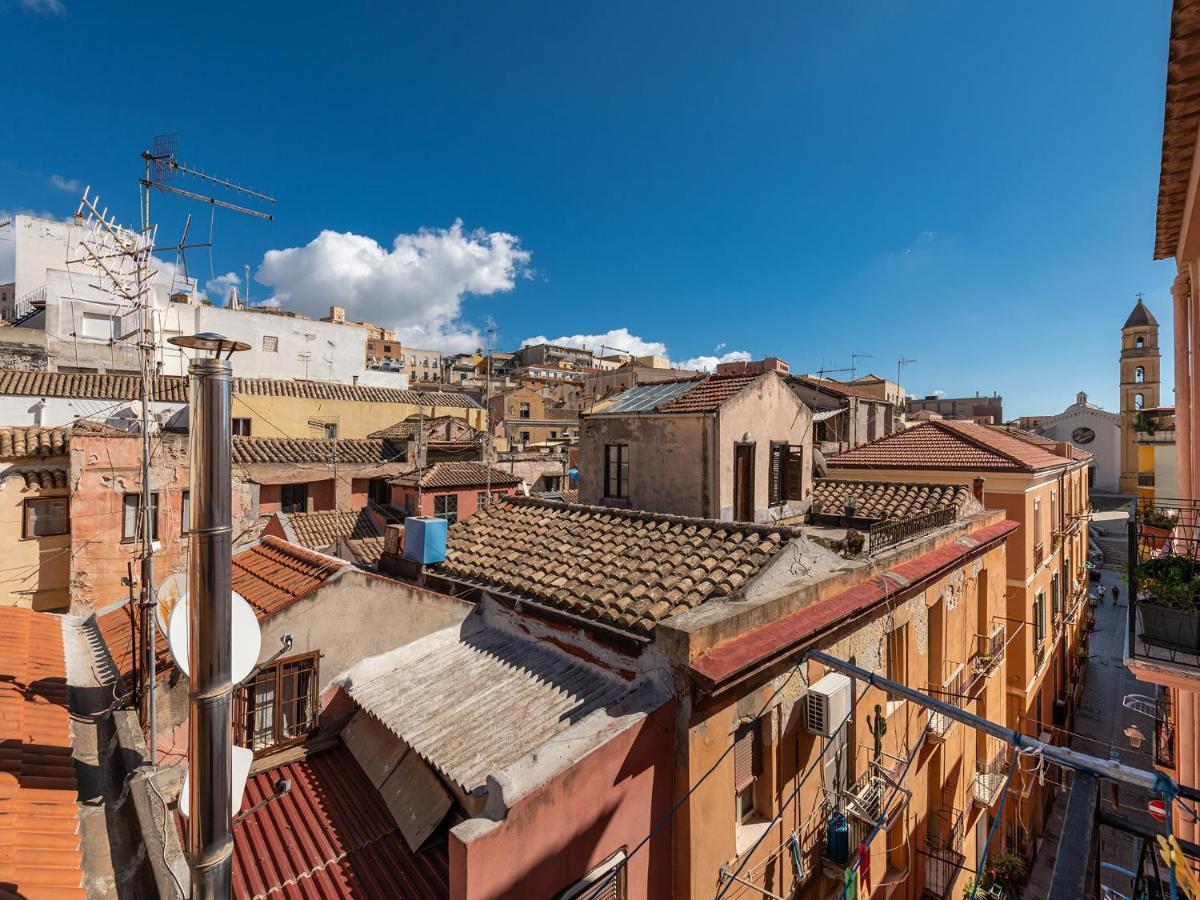 La Marina Panorama Lägenhet Cagliari Exteriör bild